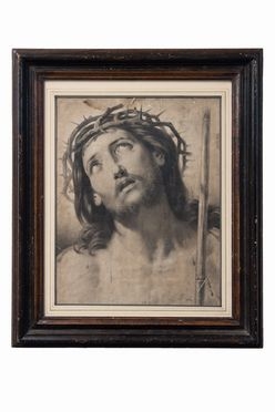  Filadelfo Simi  (Levigliani, 1849 - Firenze, 1923) : Cristo.  - Auction Prints and Drawings XVI-XX century, Paintings of the 19th-20th centuries - Libreria Antiquaria Gonnelli - Casa d'Aste - Gonnelli Casa d'Aste