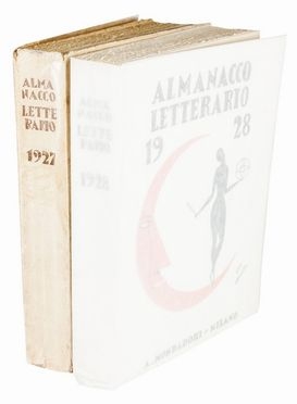 Almanacco letterario 1927.  Bruno Angoletta  (Belluno, 1889 - Milano, 1954)  - Asta Libri, Manoscritti e Autografi - Libreria Antiquaria Gonnelli - Casa d'Aste - Gonnelli Casa d'Aste