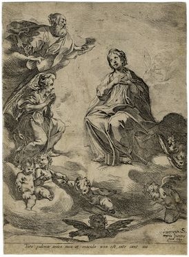  Ventura Salimbeni  (Siena, 1568 - ivi, 1613) : Il destino della Vergine.  - Auction Books & Graphics - Libreria Antiquaria Gonnelli - Casa d'Aste - Gonnelli Casa d'Aste