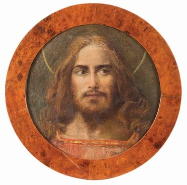  Carlo Copped  (Firenze, 1868 - 1952) : Volto di Cristo.  - Asta Libri & Grafica - Libreria Antiquaria Gonnelli - Casa d'Aste - Gonnelli Casa d'Aste