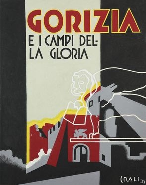  Tullio Crali  (Igalo, 1910 - Milano, 2000) : Gorizia e i campi della Gloria.  - Asta Libri & Grafica - Libreria Antiquaria Gonnelli - Casa d'Aste - Gonnelli Casa d'Aste