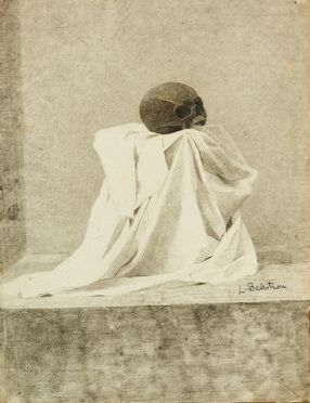 Lionello Balestrieri  (Cetona, 1872 - 1958) : Memento mori.  - Asta Libri & Grafica - Libreria Antiquaria Gonnelli - Casa d'Aste - Gonnelli Casa d'Aste