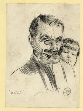  Emilio Mazzoni Zarini  (Firenze, 1869 - 1949) : Io e Enio.  - Asta Libri & Grafica - Libreria Antiquaria Gonnelli - Casa d'Aste - Gonnelli Casa d'Aste