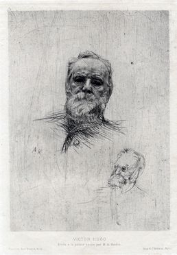  Auguste Rodin  (Parigi, 1840 - 1917) : Victor Hugo.  - Asta Libri & Grafica - Libreria Antiquaria Gonnelli - Casa d'Aste - Gonnelli Casa d'Aste