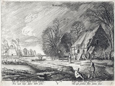  Jan van de Velde  (Delft o Rotterdam,  - Enkhuizen, 1641) : Martius.  - Asta Libri & Grafica - Libreria Antiquaria Gonnelli - Casa d'Aste - Gonnelli Casa d'Aste