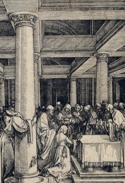  Albrecht Drer  (Norimberga, 1471 - Norimberga, 1528) : La presentazione di Ges al tempio.  - Auction Books & Graphics - Libreria Antiquaria Gonnelli - Casa d'Aste - Gonnelli Casa d'Aste