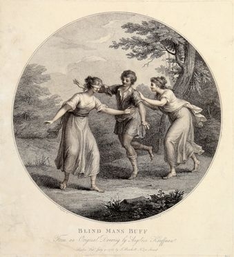  Peltro William Tomkins  (Londra, 1759 - 1840) : Blind Mans Buff.  - Asta Libri & Grafica - Libreria Antiquaria Gonnelli - Casa d'Aste - Gonnelli Casa d'Aste