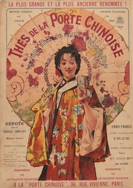  Ludek Marold  (Praga, 1865 - Praga, 1898) : Thes de la porte chinoise.  - Asta Libri & Grafica - Libreria Antiquaria Gonnelli - Casa d'Aste - Gonnelli Casa d'Aste