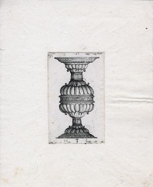  Hieronymus Hopfer  (Augusta,  - Norimberga, 1563) : Doppia tazza.  - Auction Graphics & Books - Libreria Antiquaria Gonnelli - Casa d'Aste - Gonnelli Casa d'Aste