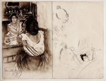  Louis Legrand  (Digione, 1863 - Livry-Gargan, Seine-et-Oise, 1951) : Flore artificielle.  - Auction Graphics & Books - Libreria Antiquaria Gonnelli - Casa d'Aste - Gonnelli Casa d'Aste