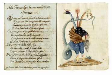 Composizioni relative a Luigi XVI Re di Francia 1793. Poesia, Letteratura  - Auction Graphics & Books - Libreria Antiquaria Gonnelli - Casa d'Aste - Gonnelli Casa d'Aste