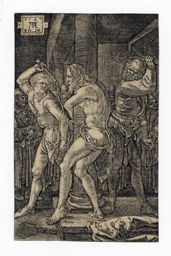  Mario Cartaro  (nativo di Viterbo e,  - Napoli, 1620) : Cristo alla colonna.  - Asta Grafica & Libri - Libreria Antiquaria Gonnelli - Casa d'Aste - Gonnelli Casa d'Aste