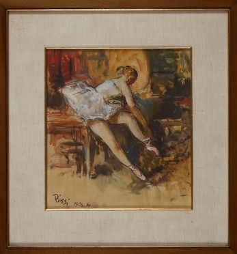  Sergio Cirno Bissi  (Carmignano, 1902 - Firenze, 1987) : Ballerina.  - Auction Graphics & Books - Libreria Antiquaria Gonnelli - Casa d'Aste - Gonnelli Casa d'Aste