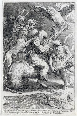  Bernard Picart  (Parigi, 1673 - Amsterdam, 1733) : Il sabba delle streghe.  - Auction Graphics & Books - Libreria Antiquaria Gonnelli - Casa d'Aste - Gonnelli Casa d'Aste