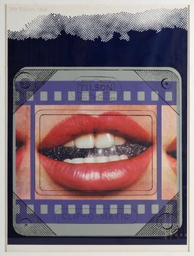  Joseph Tilson  (Londra, 1928) : Clip-o-matic Lips.  - Asta Grafica & Libri - Libreria Antiquaria Gonnelli - Casa d'Aste - Gonnelli Casa d'Aste