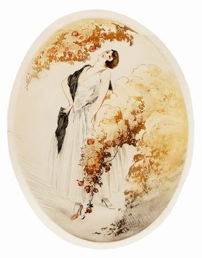  Jean Hardy  (1880) : Figura femminile galante.  - Asta Grafica & Libri - Libreria Antiquaria Gonnelli - Casa d'Aste - Gonnelli Casa d'Aste