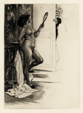  Almry Lobel Riche  (Ginevra, 1880 - Parigi, 1950) : Tavola da Etudes de filles.  - Auction Graphics & Books - Libreria Antiquaria Gonnelli - Casa d'Aste - Gonnelli Casa d'Aste