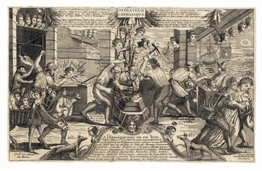  Anonimo francese del XVII secolo : Opérateur céphalique (Lustucru).  - Asta Grafica & Libri - Libreria Antiquaria Gonnelli - Casa d'Aste - Gonnelli Casa d'Aste