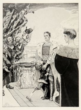  Max Klinger  (Lipsia, 1857 - Grossjena, 1920) : Herrscher (Monarca).  - Auction Graphics & Books - Libreria Antiquaria Gonnelli - Casa d'Aste - Gonnelli Casa d'Aste