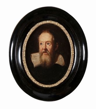  Scuola fiamminga del XIX secolo : Ritratto di Galileo Galilei.  - Auction Graphics & Books - Libreria Antiquaria Gonnelli - Casa d'Aste - Gonnelli Casa d'Aste