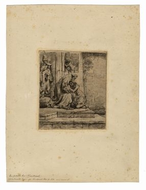  Rembrandt Harmenszoon van Rijn  (Leida,, 1606 - Amsterdam,, 1669) [da] : Il ritorno del figliol prodigo.  - Auction Graphics & Books - Libreria Antiquaria Gonnelli - Casa d'Aste - Gonnelli Casa d'Aste