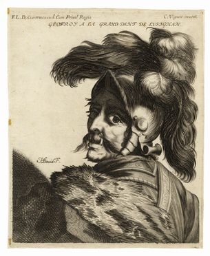  Jrme David  (Vaudoy-en-Brie, 1590 - Parigi, 1663) : Geoffroy  la grand dent de Lusignan.  - Asta Grafica & Libri - Libreria Antiquaria Gonnelli - Casa d'Aste - Gonnelli Casa d'Aste