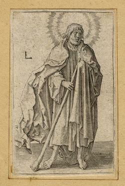  Lucas Van Leyden  (Leida,, 1494 - 1533) : San Giuda Taddeo.  - Asta Grafica & Libri - Libreria Antiquaria Gonnelli - Casa d'Aste - Gonnelli Casa d'Aste