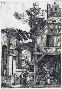  Hieronymus Hopfer  (Augusta,  - Norimberga, 1563) : Nativit.  - Auction Graphics & Books - Libreria Antiquaria Gonnelli - Casa d'Aste - Gonnelli Casa d'Aste