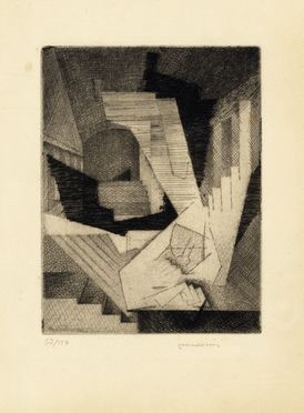  Louis Marcoussis  (Varsavia,  - Cusset, 1941) : Un rve.  - Auction Graphics & Books - Libreria Antiquaria Gonnelli - Casa d'Aste - Gonnelli Casa d'Aste