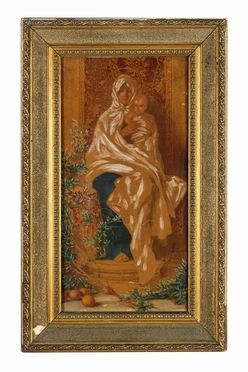  Nicol Barabino  (Genova, 1832 - Firenze, 1891) : Madonna dell'ulivo.  - Auction Graphics & Books - Libreria Antiquaria Gonnelli - Casa d'Aste - Gonnelli Casa d'Aste