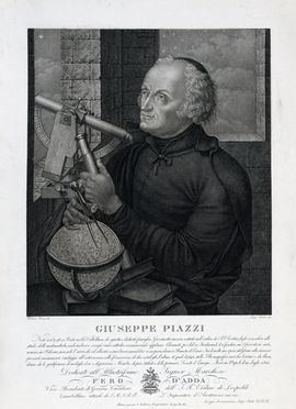  Luigi Rados  (Parma, 1773 - Milano, 1840) : Ritratto di Giuseppe Piazzi.  - Asta Grafica & Libri - Libreria Antiquaria Gonnelli - Casa d'Aste - Gonnelli Casa d'Aste