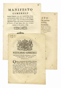 Raccolta di 10 manifesti e bolle papali.  - Asta Grafica & Libri - Libreria Antiquaria Gonnelli - Casa d'Aste - Gonnelli Casa d'Aste