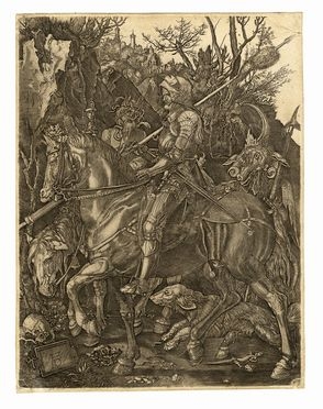  Albrecht Drer  (Norimberga,, 1471 - 1528) [da] : Il cavaliere, la morte e il diavolo.  - Auction Graphics & Books - Libreria Antiquaria Gonnelli - Casa d'Aste - Gonnelli Casa d'Aste
