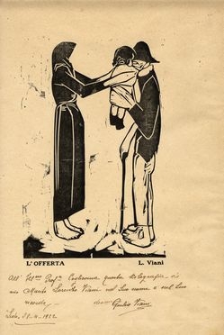  Lorenzo Viani  (Viareggio, 1882 - Ostia, 1936) : L'offerta.  - Auction Graphics & Books - Libreria Antiquaria Gonnelli - Casa d'Aste - Gonnelli Casa d'Aste