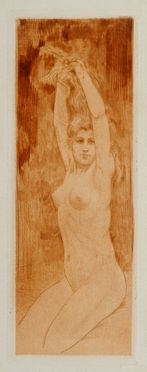  Andr Louis Armand Rassenfosse  (Liegi, 1862 - 1934) : Blonde.  - Auction Graphics & Books - Libreria Antiquaria Gonnelli - Casa d'Aste - Gonnelli Casa d'Aste