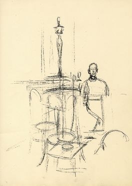  Alberto Giacometti  (Borgonovo, 1901 - Coira, 1966) : Paris sans fin.  - Asta Grafica & Libri - Libreria Antiquaria Gonnelli - Casa d'Aste - Gonnelli Casa d'Aste