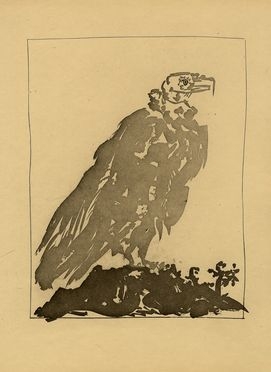  Pablo Picasso  (Malaga, 1881 - Mougins, 1973) : L'avvoltoio.  - Asta Grafica & Libri - Libreria Antiquaria Gonnelli - Casa d'Aste - Gonnelli Casa d'Aste