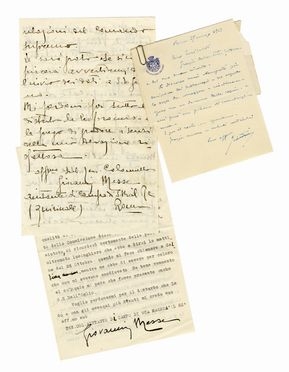 Collection of letters and papers on military topics.  - Auction Graphics & Books - Libreria Antiquaria Gonnelli - Casa d'Aste - Gonnelli Casa d'Aste