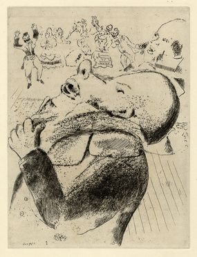  Marc Chagall  (Vitebsk, 1887 - St. Paul de  Vence, 1985) : Rvlations de Nozdriov.  - Asta Grafica & Libri - Libreria Antiquaria Gonnelli - Casa d'Aste - Gonnelli Casa d'Aste