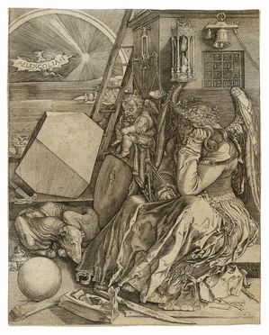  Albrecht Drer  (Norimberga,, 1471 - 1528) [da] : Melencolia I.  - Auction Graphics & Books - Libreria Antiquaria Gonnelli - Casa d'Aste - Gonnelli Casa d'Aste