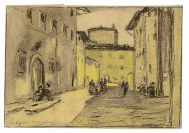  Ludovico Tommasi  (Livorno, 1866 - Firenze, 1941) : S.Agata (Mugello).  - Asta Grafica & Libri - Libreria Antiquaria Gonnelli - Casa d'Aste - Gonnelli Casa d'Aste