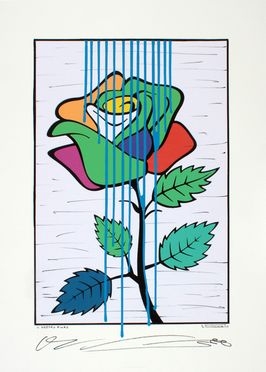  Giuseppe Fortunato  (Notaresco, 1956) : Il nostro fiore.  - Asta Grafica & Libri - Libreria Antiquaria Gonnelli - Casa d'Aste - Gonnelli Casa d'Aste