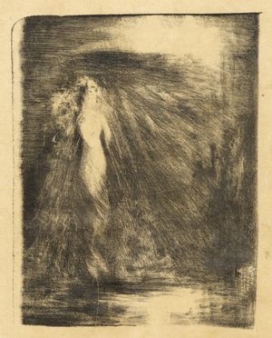  Charles Philippe Blache  (Vienna o Grenoble, 1860 - Parigi, 1907) : Crepuscule.  - Asta Grafica & Libri - Libreria Antiquaria Gonnelli - Casa d'Aste - Gonnelli Casa d'Aste