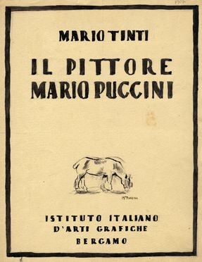  Mario Puccini  (Livorno, 1869 - Firenze, 1920) : Bozzetto per copertina.  - Asta Grafica & Libri - Libreria Antiquaria Gonnelli - Casa d'Aste - Gonnelli Casa d'Aste