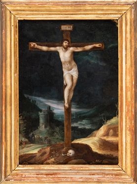  Marcello Venusti  (Mazzo di Valtellina, 1510 - Roma, 1579) : Cristo crocefisso.  - Auction Graphics & Books - Libreria Antiquaria Gonnelli - Casa d'Aste - Gonnelli Casa d'Aste