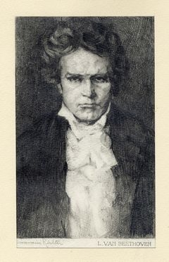  Annamaria Richter  (1905) : L. Van Beethoven.  - Auction Graphics & Books - Libreria Antiquaria Gonnelli - Casa d'Aste - Gonnelli Casa d'Aste