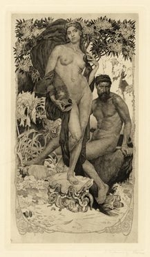  Sigmund Lipinsky  (Graudenz, 1873 - Roma, 1940) : Calipso.  - Auction Graphics & Books - Libreria Antiquaria Gonnelli - Casa d'Aste - Gonnelli Casa d'Aste