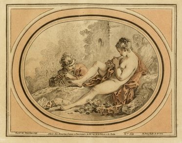  Marcellin Gilbert Desboutin  (Crilly, 1823 - Nizza, 1902) : M.lle Moumou.  Gilles Demarteau  (Liegi, 1722 - Parigi, 1776)  - Auction Graphics & Books - Libreria Antiquaria Gonnelli - Casa d'Aste - Gonnelli Casa d'Aste