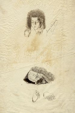  Francesco Jerace  (Polistena, 1853 - Napoli, 1937) : Studio dal Soflon.  Domnikos Theotokpoulos (El Greco)  (Herakleio, 1541 - Toledo, 1614)  - Auction Graphics & Books - Libreria Antiquaria Gonnelli - Casa d'Aste - Gonnelli Casa d'Aste