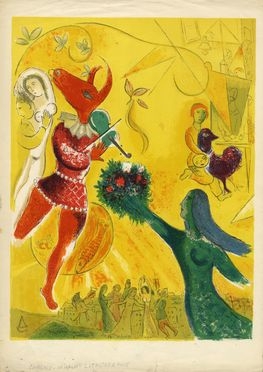  Marc Chagall  (Vitebsk, 1887 - St. Paul de  Vence, 1985) : Circo.  Edouard Manet  (Parigi, 1832 - 1883)  - Auction Graphics & Books - Libreria Antiquaria Gonnelli - Casa d'Aste - Gonnelli Casa d'Aste